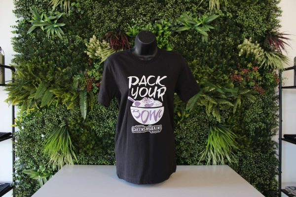 Pack Your Bowl Black Tee